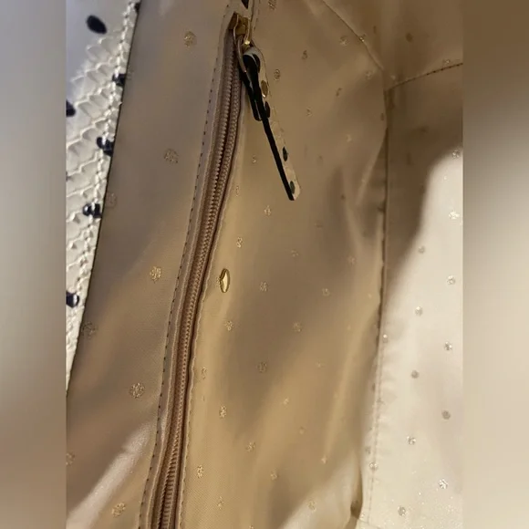 Kate 💛Spade Kennedy Marra Snake Flamingo Dot Embossed Leather - Picture 9 of 15